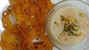 Jalebi with Rabdi AGRA